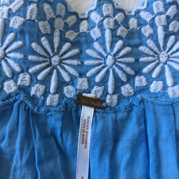 📦Free People Maxi Sundress w/Eyelet Embroidery - Picture 5 of 6